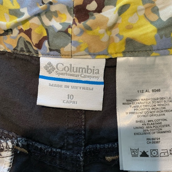 Columbia gray capri cargo pants - Picture 4 of 4
